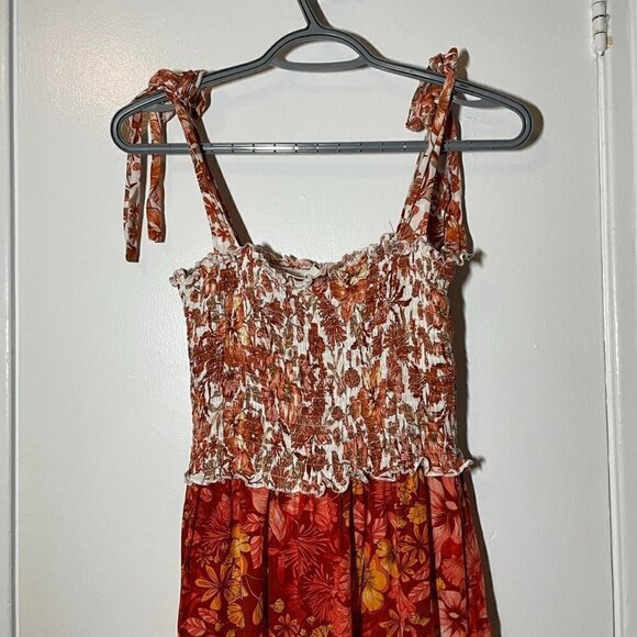 Abel The Label Sleeveless Boho Floral Maxi Dress size XS - Picture 5 of 7